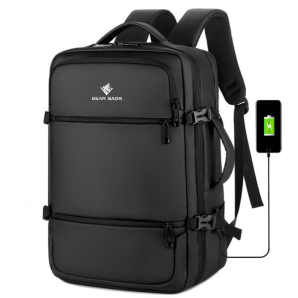 Guardian - 4in1 Waterproof Laptop Backpack USB Charging for Travel