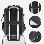 Agon - Waterproof Business Travel Backpack with USB Charging