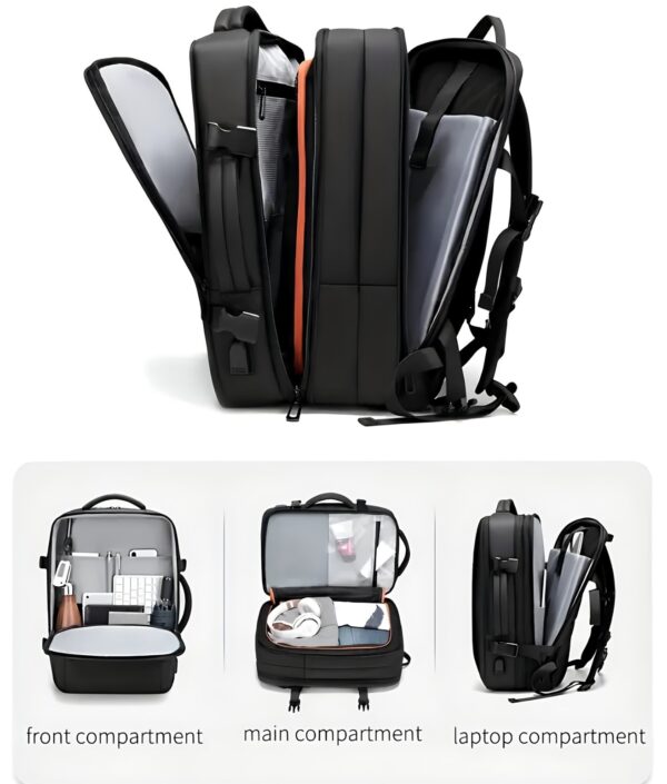 Taiga - 3in1 High Quality Laptop Travel Backpack for Men and Women